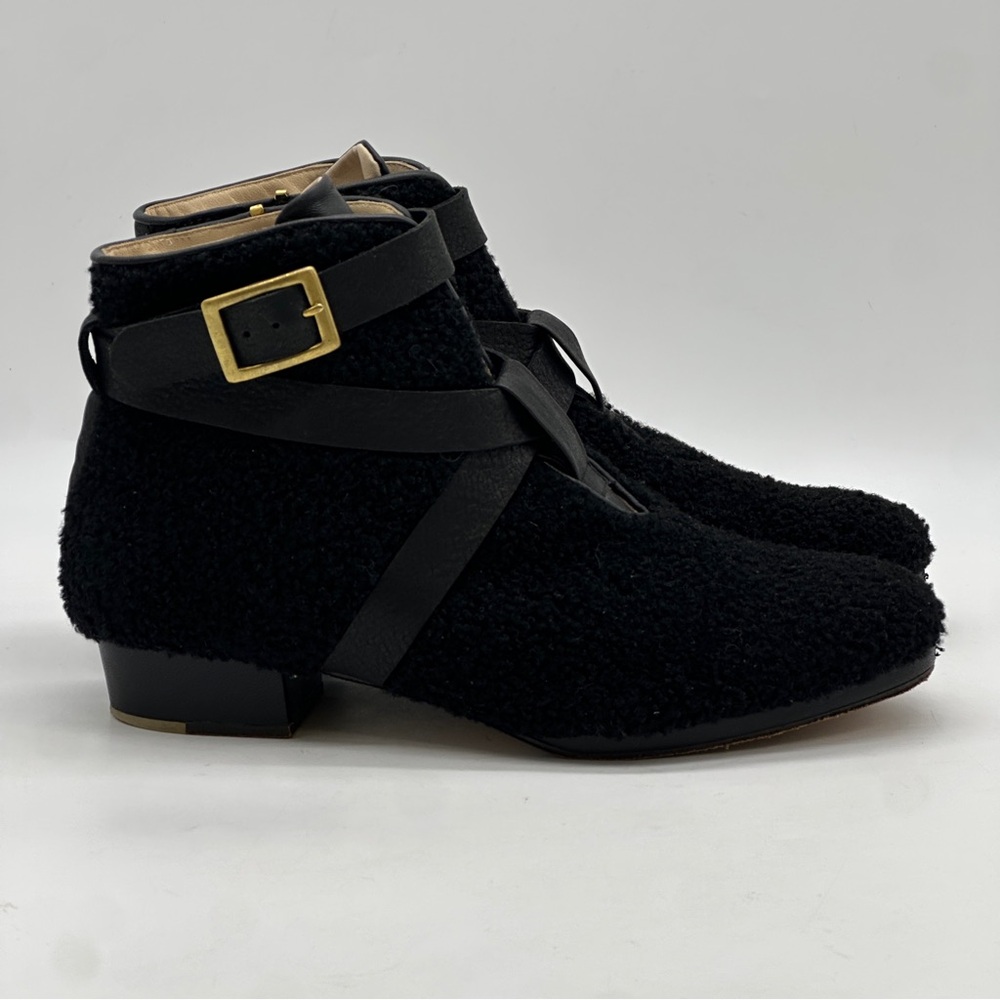Zoe Lee Fur Ankle Bootie. Size 11